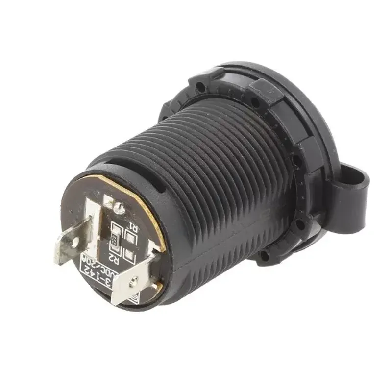 Auto si Moto - Electrice auto - Alte accesorii electrice auto - Priza mama bricheta auto panou x1 12-24V DC 20A SCI A13-142E-BB3 - Infinity.ro