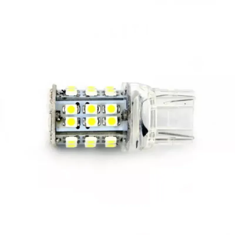 Auto si Moto - Electrice auto - Iluminare si semnalizare - Becuri auto - Set 2 becuri LED auto 12V 4W 255lm T20 pentru lumina de zi CLD021 - Infinity.ro