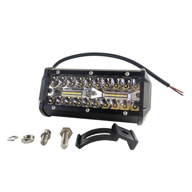 Auto si Moto - Electrice auto - Iluminare si semnalizare - Becuri auto - Bara LED Auto Off Road 40W 40 SMD LED 4200lm 12-32V 167x78x65mm CLL001 Carguard - Infinity.ro
