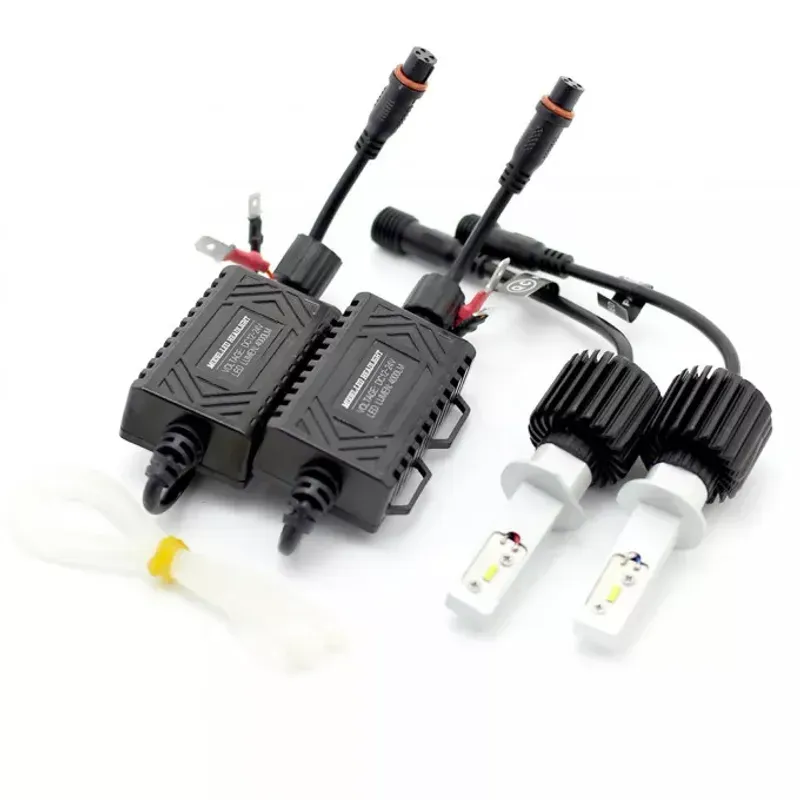 Auto si Moto - Electrice auto - Iluminare si semnalizare - Becuri auto - Set becuri LED H1 12-24V 6000K 4000lm 2buc Carguard - Infinity.ro