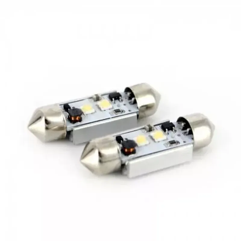 Auto si Moto - Piese auto si accesorii - Caroserie - Faruri, stopuri si proiectoare - LED Sofit 39mm CAN-Bus Cree Chip 12V Plafoniera Numar de inmatriculare CAN111 set 2buc Carguard - Infinity.ro