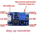 Auto si Moto - Electrice auto - Module si comutatoare - Modul DC-DC BOOST de 2A Intrare 2-24V Iesire pana la 28V - Infinity.ro