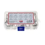Auto si Moto - Electrice auto - Module si comutatoare - Kit sigurante axiale set 100buc 3.6x10mm 250V - Infinity.ro