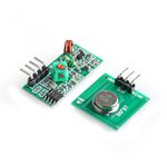 Auto si Moto - Electrice auto - Module si comutatoare - 433MHZ RF wireless transmitter modul si reciever kit - Infinity.ro
