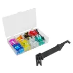 Auto si Moto - Electrice auto - Sigurante si accesorii - Set 100 sigurante 8 valori /3A-30A LTC LX3023T - Infinity.ro