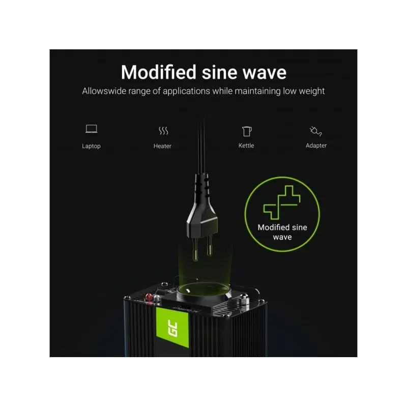 Auto si Moto - Reparatii si depanare - Invertoare auto - Invertor de tensiune 12V-230V 150W protectie la supratensiune INV06 Green Cell - Infinity.ro