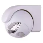 Casa si Gradina - Corpuri si surse de iluminat - Iluminat comercial si industrial - Proiectoare si lampi de lucru - Senzor PIR +5 LED 3x AA R6 rotabil 360 grade Emos - Infinity.ro