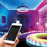 Casa si Gradina - Corpuri si surse de iluminat - Benzi LED - Banda LED inteligenta RGB SMD 30LED-uri/m 2x5m/pachet PHENOM - Infinity.ro