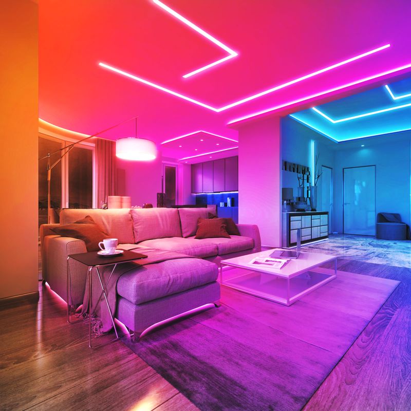 Casa si Gradina - Corpuri si surse de iluminat - Benzi LED - Banda LED inteligenta RGB SMD 30LED-uri/m 2x5m/pachet PHENOM - Infinity.ro