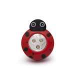 Casa si Gradina - Corpuri si surse de iluminat - Iluminat comercial si industrial - Proiectoare si lampi de lucru - Lampa cu LED de veghe decorativa Buburuza cu buton 20273A Phenon - Infinity.ro