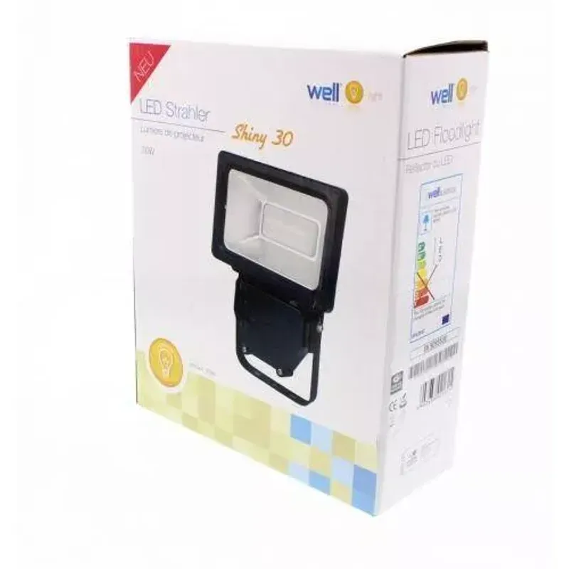 Casa si Gradina - Corpuri si surse de iluminat - Iluminat comercial si industrial - Proiectoare si lampi de lucru - Proiector cu LED SMD 30W 1950lm IP44 4000K Well - Infinity.ro