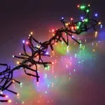 Casa si Gradina - Corpuri si surse de iluminat - Iluminat exterior - Instalatii luminoase exterior - Ghirlanda luminoasa 196 LED multicolor well - Infinity.ro