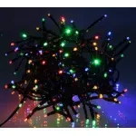 Casa si Gradina - Corpuri si surse de iluminat - Iluminat exterior - Instalatii luminoase exterior - Ghirlanda luminoasa 196 LED multicolor well - Infinity.ro