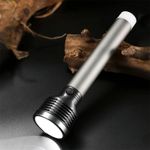 Casa si Gradina - Corpuri si surse de iluminat - Iluminat exterior - Lanterne - Lanterna aluminiu LED 5W gri acumulator 3.7V PLATINET PAF07 - Infinity.ro