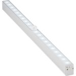 Casa si Gradina - Corpuri si surse de iluminat - Veioze si lampi - Lampi de veghe - Lampa LED alb rece 6500K 160lm 2.2W cu detector de miscare intrerupator 6x AAA 55498 Goobay - Infinity.ro