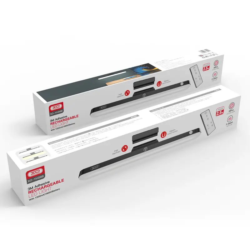 Casa si Gradina - Corpuri si surse de iluminat - Veioze si lampi - Lampi de veghe - Lampa LED 2.5W /3000-5000K + telecomanda si acumulator 1200mAh negru XO-YH08B - Infinity.ro