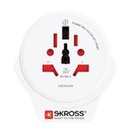 Casa si Gradina - Electrice - Accesorii electrice - Accesorii prize si intrerupatoare - Adaptor priza universal Skross 1.500267 World (Europa Australia China Marea Britanie SUA Japonia Italia Brazilia) la UK cu USB - Infinity.ro