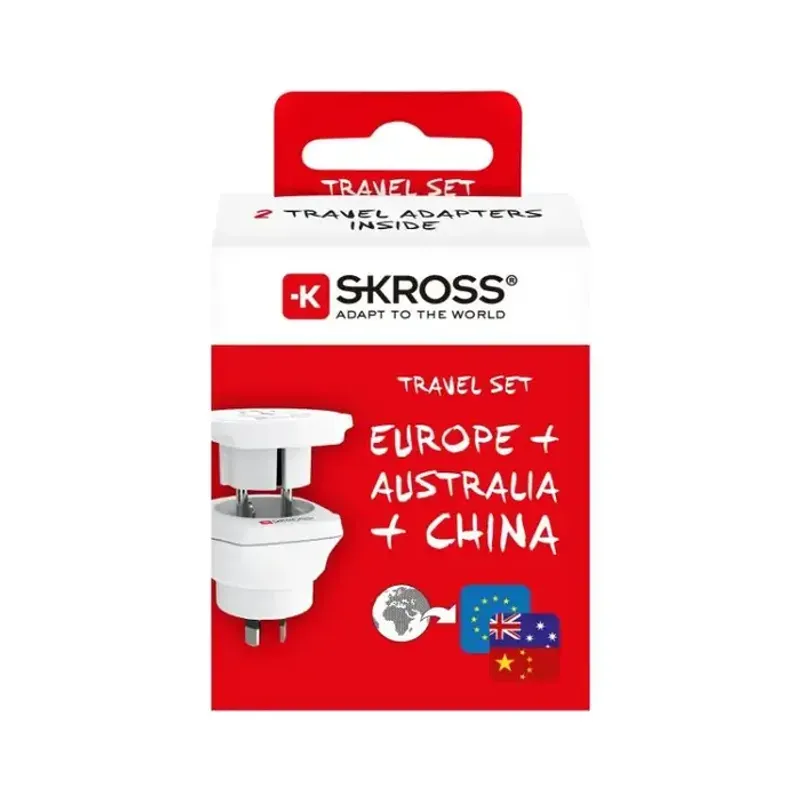 Casa si Gradina - Electrice - Accesorii electrice - Accesorii prize si intrerupatoare - Adaptor Skross 1.500210-E 2in1 priza Universal la Australia /China - Infinity.ro