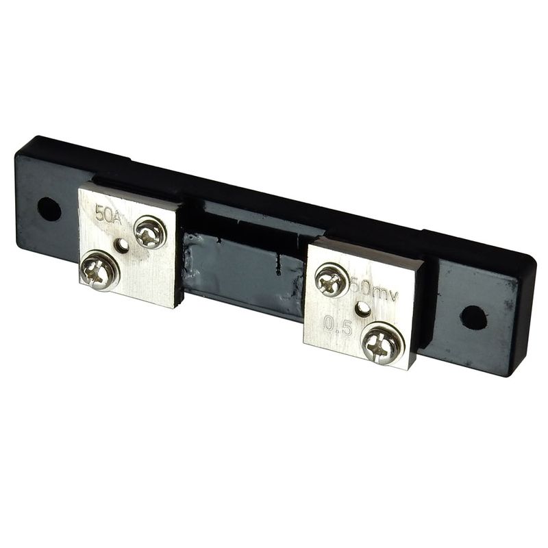 Casa si Gradina - Electrice - Accesorii electrice - Aparate de masura si control - Shunt (sunt) pentru ampermetru 50A 75mV - Infinity.ro