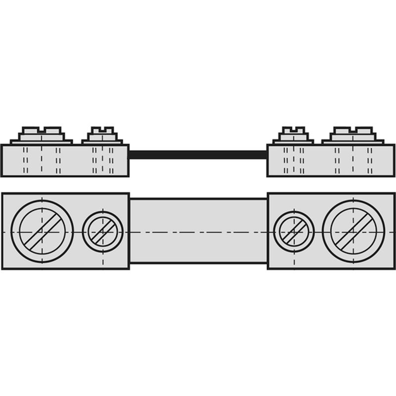 Casa si Gradina - Electrice - Accesorii electrice - Aparate de masura si control - Shunt (sunt) pentru ampermetru 50A 75mV - Infinity.ro