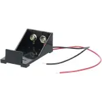 Casa si Gradina - Electrice - Accesorii electrice - Baterii, acumulatori si incarcatoare - BH-9V A Suport baterie 9V 6F22 6LR61 x1buc cu terminal cablu 150mm COMF - Infinity.ro