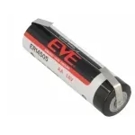 Casa si Gradina - Electrice - Accesorii electrice - Baterii, acumulatori si incarcatoare - Baterie 14500 AA Lthium 3.6V 50.5x14.7mm + lamele sudate EVE ER14505 - Infinity.ro