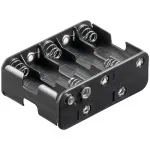 Casa si Gradina - Electrice - Accesorii electrice - Baterii, acumulatori si incarcatoare - Suport baterii 10x AA R6 cu mufa Tip 9V 11469 Goobay - Infinity.ro