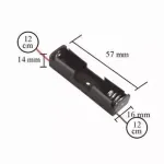Casa si Gradina - Electrice - Accesorii electrice - Baterii, acumulatori si incarcatoare - Suport pentru baterie AA 1buc cu contacte pentru lipire - Infinity.ro