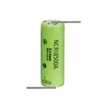 Casa si Gradina - Electrice - Accesorii electrice - Baterii, acumulatori si incarcatoare - Acumulator 18500 LI-ION 3.6V 1900mAh 3.8A Panasonic NCR18500A cu lamele sudate in S - Infinity.ro
