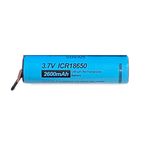 Casa si Gradina - Electrice - Accesorii electrice - Baterii, acumulatori si incarcatoare - Acumulator PKCELL ICR18650 Li-Ion 3.7V cu terminale 2600 mAh (632) - Infinity.ro