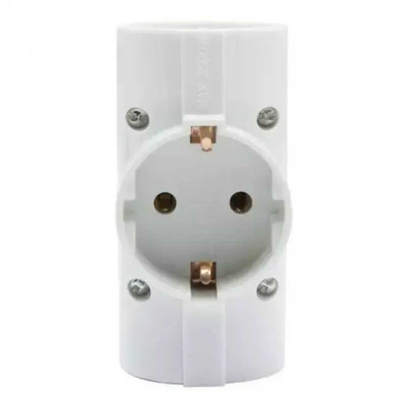 Casa si Gradina - Electrice - Accesorii electrice - Prelungitoare, triple, fise - Distribuitor triplu T schuko la 3 schuko 3.500W 16A protectie copii Delight 05679 - Infinity.ro