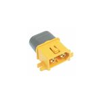 Casa si Gradina - Electrice - Cabluri electrice si conductori - Conector XT60 alimentare DC mufa tata 2pin lipire galbena AMASS XT60L-M - Infinity.ro