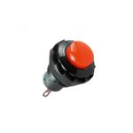 Casa si Gradina - Electrice - Distributie electrica si comanda - Intrerupatoare - Buton comanda 250V 1.5A 1 circuit OFF-(ON) fara retinere rosu incastrabil 13mm Somogyi Elektronic - Infinity.ro