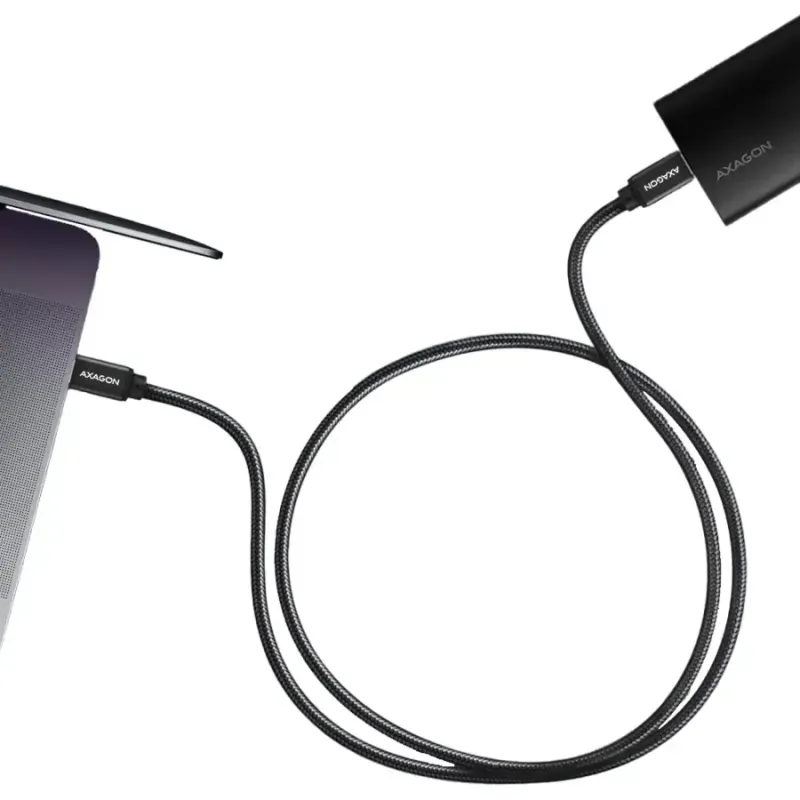 Laptop, Telefoane si Tablete - Telefoane mobile si accesorii - Accesorii Telefoane - Cabluri si adaptoare telefoane - Cablu de date / incarcare AXAGON BUCM3-CM15AB USB-C la USB-C 3.2 Gen1 1.5m PD 60W 20V/3A - Infinity.ro