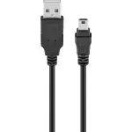 Laptop, Telefoane si Tablete - Telefoane mobile si accesorii - Accesorii Telefoane - Cabluri si adaptoare telefoane - Cablu USB2.0 A mufa tata - USB B mini USB mufa tata 5m Canon Goobay - Infinity.ro