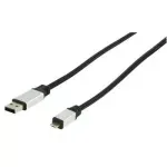 Laptop, Telefoane si Tablete - Telefoane mobile si accesorii - Accesorii Telefoane - Cabluri si adaptoare telefoane - Cablu USB 2.0 A tata - Micro USB A tata 1.8m Konig - Infinity.ro