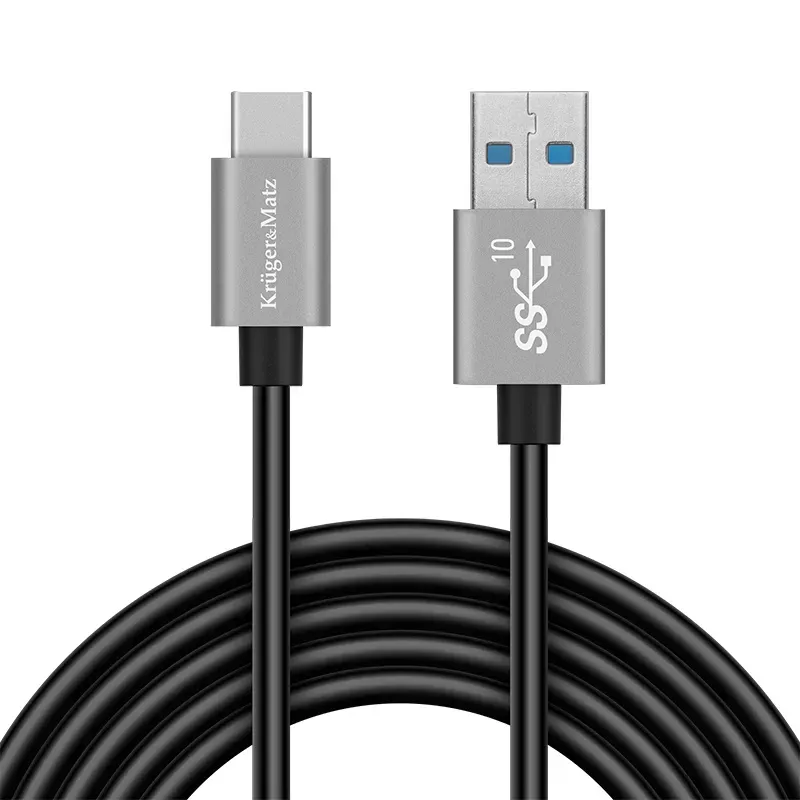 Laptop, Telefoane si Tablete - Telefoane mobile si accesorii - Accesorii Telefoane - Cabluri si adaptoare telefoane - Cablu USB 3.0 - USB TYPE C 0.5m Kruger&Matz - Infinity.ro