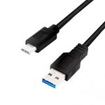 Laptop, Telefoane si Tablete - Telefoane mobile si accesorii - Accesorii Telefoane - Cabluri si adaptoare telefoane - Cablu USB 3.0 A - USB type C 0.5m negru LOGILINK CU0167 - Infinity.ro