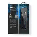 Laptop, Telefoane si Tablete - Telefoane mobile si accesorii - Accesorii Telefoane - Cabluri si adaptoare telefoane - Cablu USB 2.0 A tata - USB Type C tata conector gaming 180 1m NEDIS - Infinity.ro