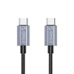 Laptop, Telefoane si Tablete - Telefoane mobile si accesorii - Accesorii Telefoane - Cabluri si adaptoare telefoane - Cablu USB Orico GQA100-20-BK 100W USB Type-C - USB Type-C 2m negru - Infinity.ro