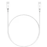 Laptop, Telefoane si Tablete - Telefoane mobile si accesorii - Accesorii Telefoane - Cabluri si adaptoare telefoane - Cablu USB type C tata-tata 1m alb Orico BCU-10 - Infinity.ro