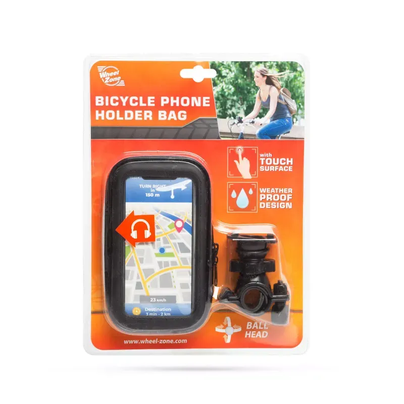 Laptop, Telefoane si Tablete - Telefoane mobile si accesorii - Accesorii Telefoane - Huse telefoane - Husa pentru telefon pe biciclete max. 5.5" Wheel Zone - Infinity.ro