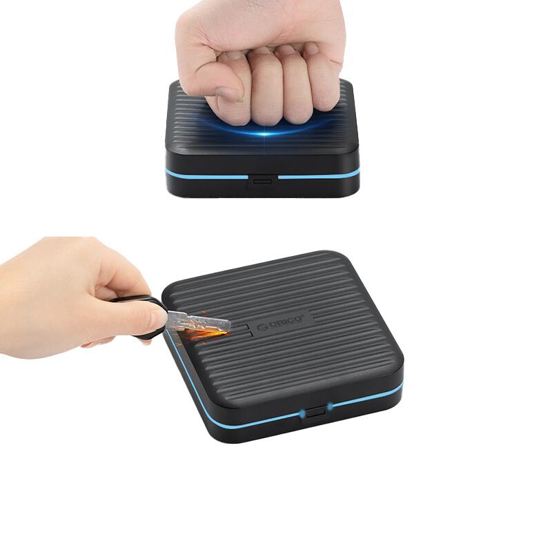 TV, Audio-Video si Foto - Aparate foto si accesorii - Accesorii foto si video - Carduri memorie - Cutie protectie 12x card SD / 12x card MicroSD 110x114x30mm neagra Orico PSCD-6-BK - Infinity.ro