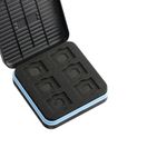 TV, Audio-Video si Foto - Aparate foto si accesorii - Accesorii foto si video - Carduri memorie - Cutie protectie 12x card SD / 12x card MicroSD 110x114x30mm neagra Orico PSCD-6-BK - Infinity.ro