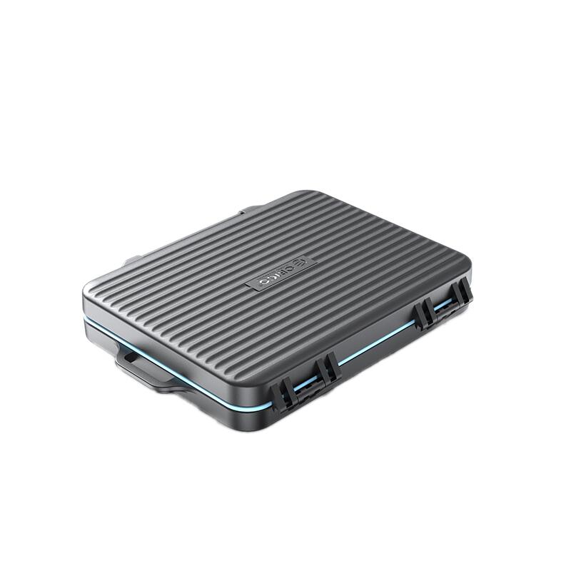 Laptop, Telefoane si Tablete - Telefoane mobile si accesorii - Accesorii Telefoane - Carduri memorie si card reader - Cutie protectie 6x card SD / 4x card MicroSD / 1x CompactFlash / 1x Card Reader 130x102x21mm neagra Orico PHCD-6-BK - Infinity.ro
