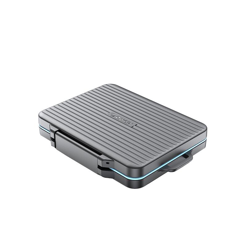 Laptop, Telefoane si Tablete - Telefoane mobile si accesorii - Accesorii Telefoane - Carduri memorie si card reader - Cutie protectie 6x card SD / 4x card MicroSD / 1x CompactFlash / 1x Card Reader 130x102x21mm neagra Orico PHCD-6-BK - Infinity.ro