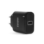 Laptop, Telefoane si Tablete - Telefoane mobile si accesorii - Accesorii Telefoane - Incarcatoare telefoane - Incarcator retea - USB Type C PD 20W incarcare rapida negru Delight 55046BK - Infinity.ro