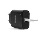 Laptop, Telefoane si Tablete - Telefoane mobile si accesorii - Accesorii Telefoane - Incarcatoare telefoane - Incarcator retea - USB Type C PD 20W incarcare rapida negru Delight 55046BK - Infinity.ro
