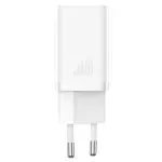 Laptop, Telefoane si Tablete - Telefoane mobile si accesorii - Accesorii Telefoane - Incarcatoare telefoane - Incarcator retea 100-240V - 2x USB Type-C GAN5 QC 40W BASEUS P10110804217 - Infinity.ro