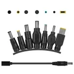 Laptop, Telefoane si Tablete - Telefoane mobile si accesorii - Accesorii Telefoane - Incarcatoare telefoane - Alimentator Universal 65W PD USB-C + 7 adaptoare Kruger&Matz KM1450-65 - Infinity.ro